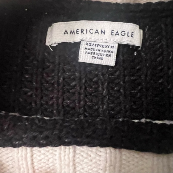 American eagle chunky knit crop sweater size Xs - Picture 2 of 2